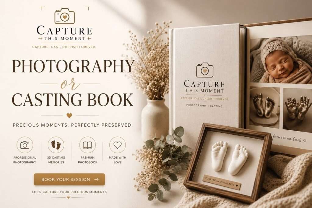 capture this Moment newborn photography and 3d casting book